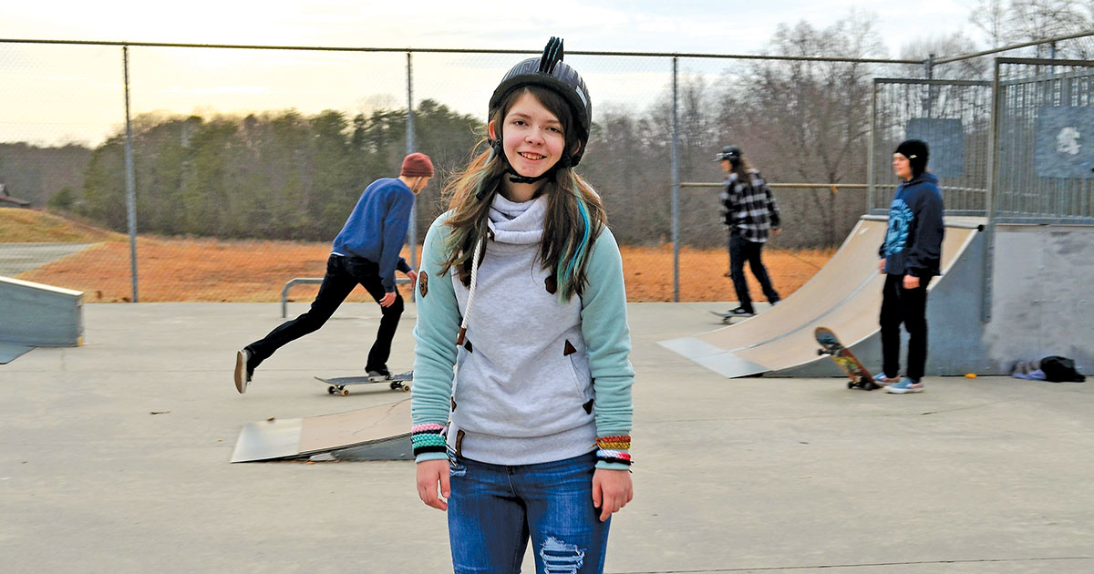 Meet The Skater Girl Abigail Sawyers Forsyth Woman Magazine